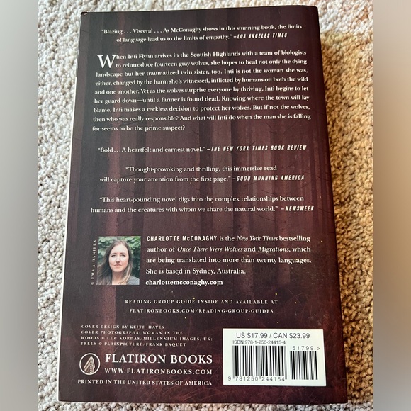 Once There Were Wolves by Charlotte McConaghy - Picture 2 of 2